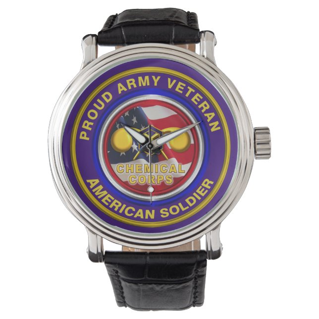Montre Vétérinaire du Corps chimique (devant)