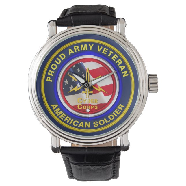 Montre Vétérinaire du Cyber Corps de l'Armée (devant)