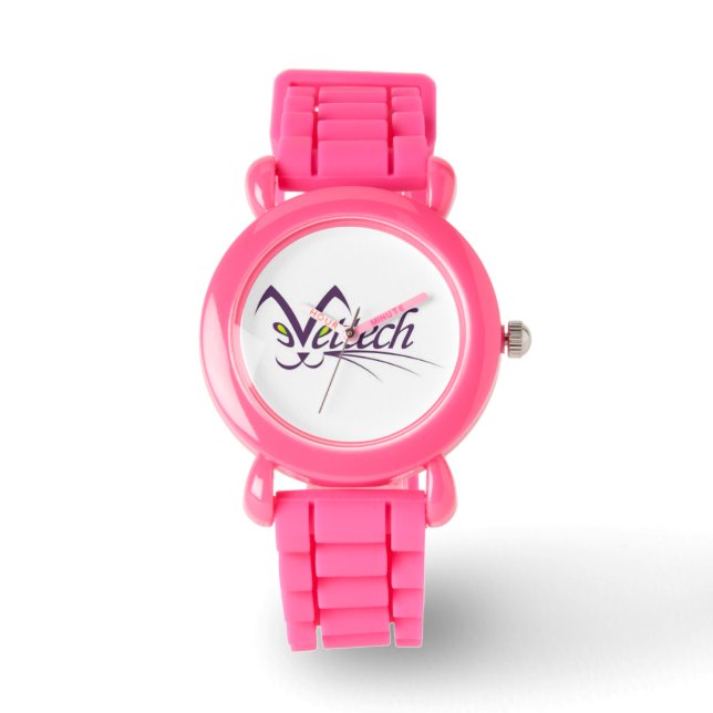 Montre Vettech rose parties scintillant (Recto)
