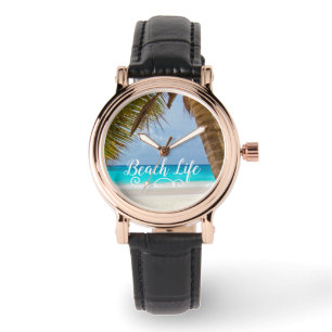 Montre Vie de plage Palmier