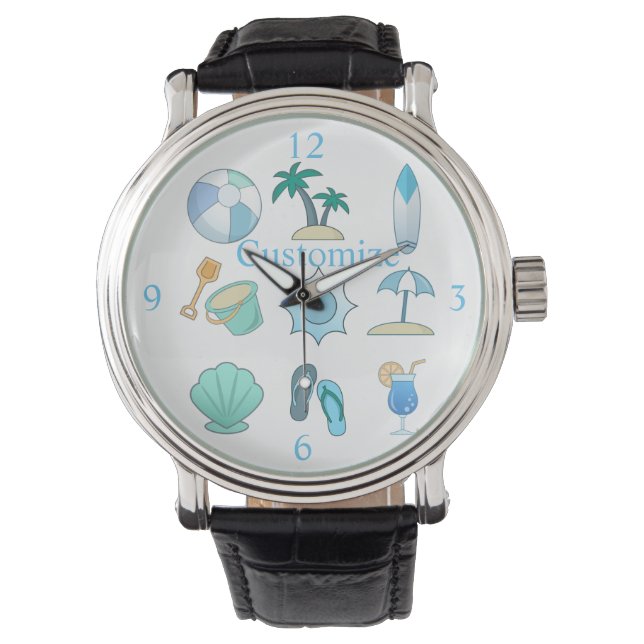 Montre Vie sur la plage Thunder_Cove (devant)