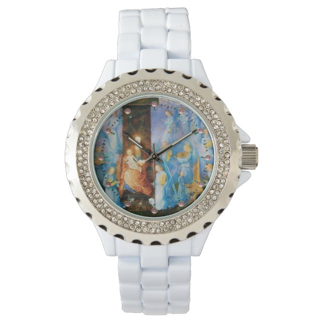 MONTRE VIERGE AVEC ENFANT - CONCERT D'ANGES (devant)