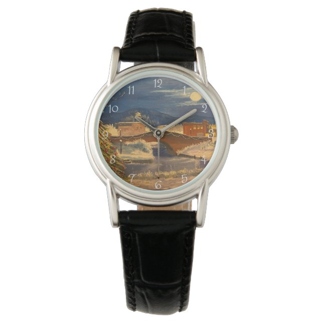 Montre Village d'hiver, par Gary Poling (devant)