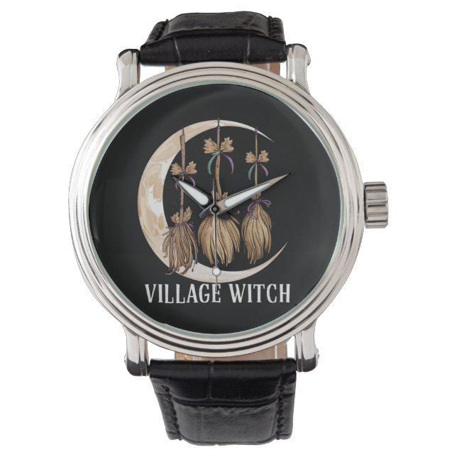 Montre Village Witch gothique Occulte Wicca Pagan Nature (devant)