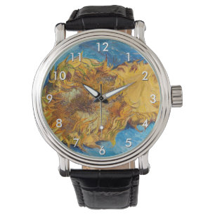 Montre Vincent van Gogh - Deux tournesols coupés