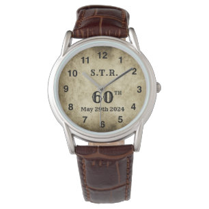 Montre Vintage Big 60e anniversaire - Personnalisa