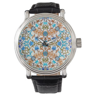 Montre Vintage motif floral, William Morris