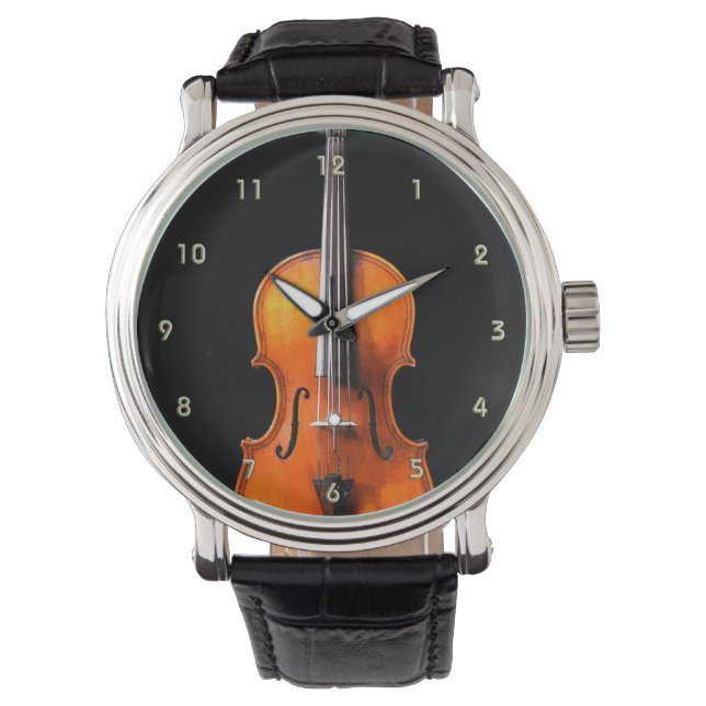 Montre Viola ou Violon Watch 7 par Leslie Harlow (devant)
