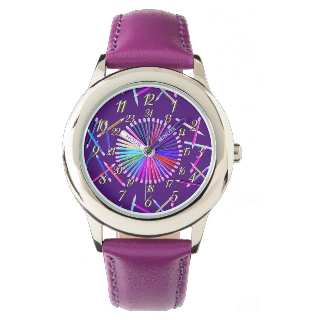 Montre Violet (devant)