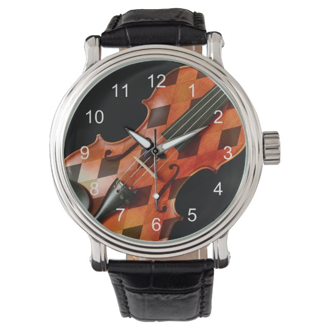 Montre Violon arlequin (devant)