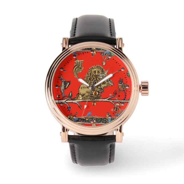 Montre Violoniste Lion, Hare (Recto)