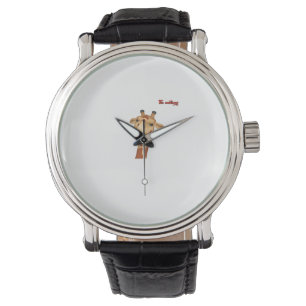 Montre visage de girafe en colère d'emoji