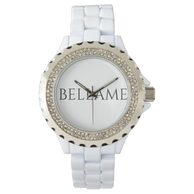 Montre Vitre blanche (devant)
