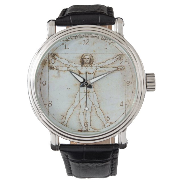 Montre Vitruvian Watch de Léonard de Vinci (devant)