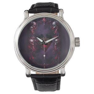 Montre Vœux au-delà du Voile – Art de mariage gothique