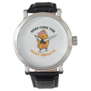 Montre Voici la viande Sweats Thanksgiving cadeau Tee Sh