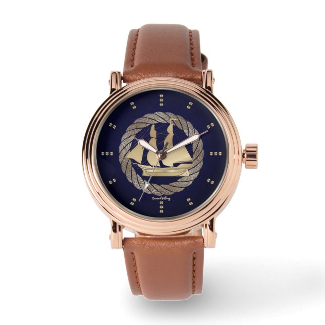 Montre Voilier Gold (Recto)