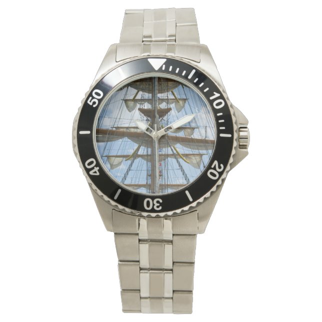 Montre Voilier Roue et Rigging (devant)