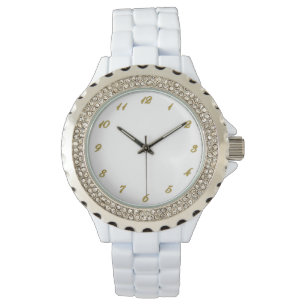 Montre Voir les chiffres d'or du Modèle Face
