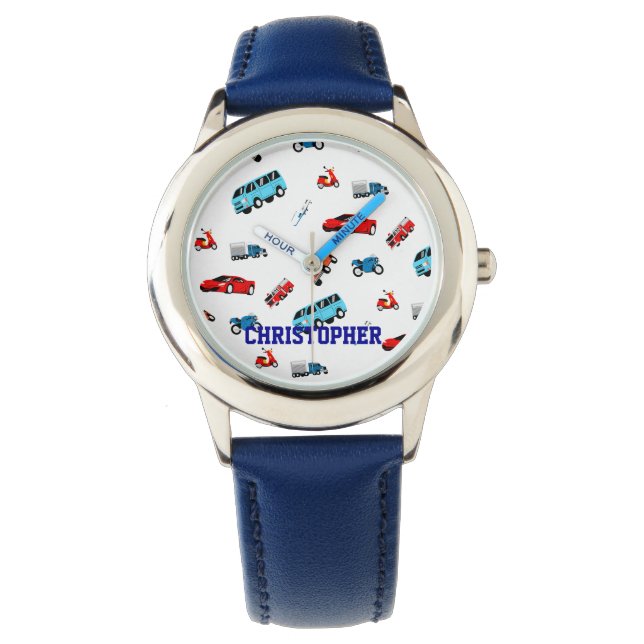 Montre Voitures et Motos Véhicules thème (devant)