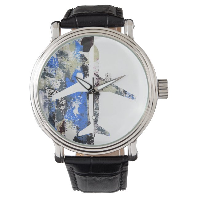 Montre Vol Abstrait par Michael Moffa (devant)