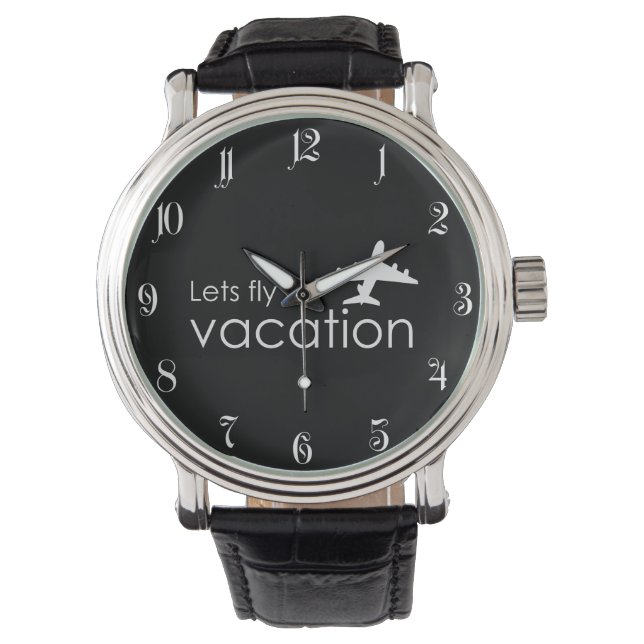 Montre Vols en vacances (devant)