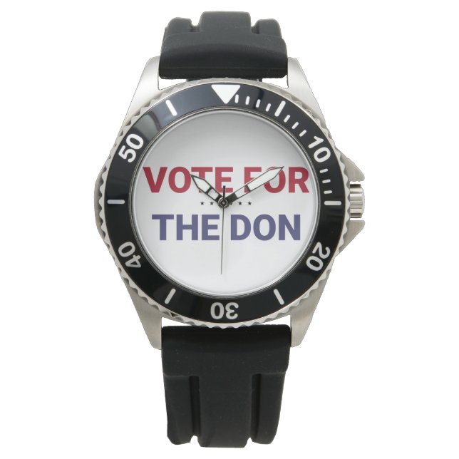 Montre Vote pour le Don (élection américaine de 2020) (devant)