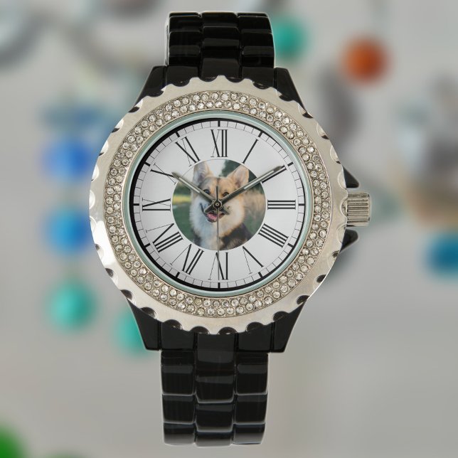 Montre Votre animal de compagnie, chien ou chat photo sur (Créateur téléchargé)