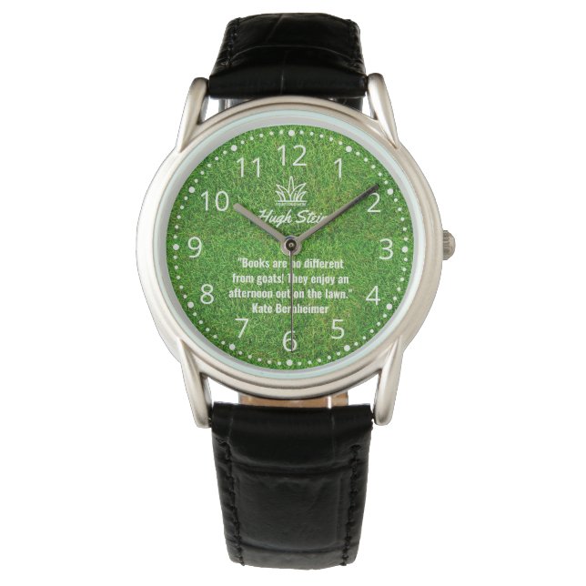 Montre Votre entreprise de logo | Qoutes de service d'ent (devant)