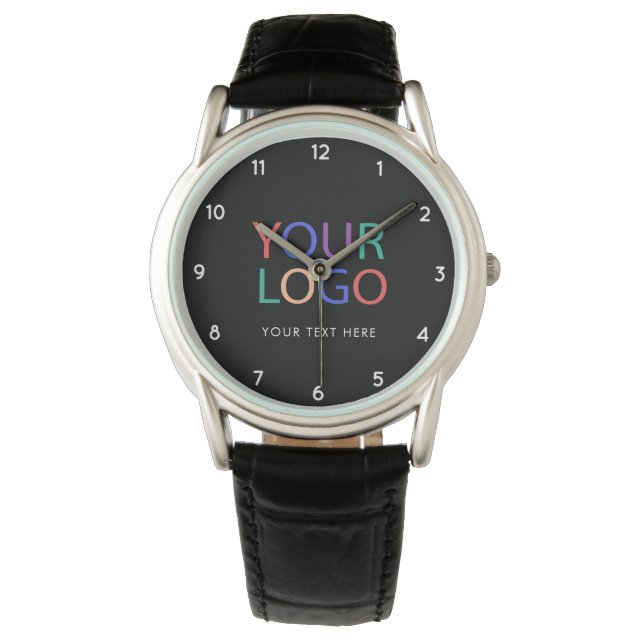 Montre Votre logo et votre texte professionnels personnal (devant)