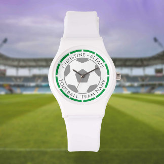 Montre Votre nom plus Football Team Nom Veille