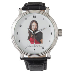 Montre Votre photo et votre texte - Surveillance personna