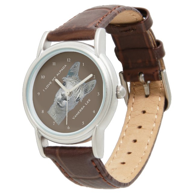 Montre Vous et votre Alpaca (Incliné)