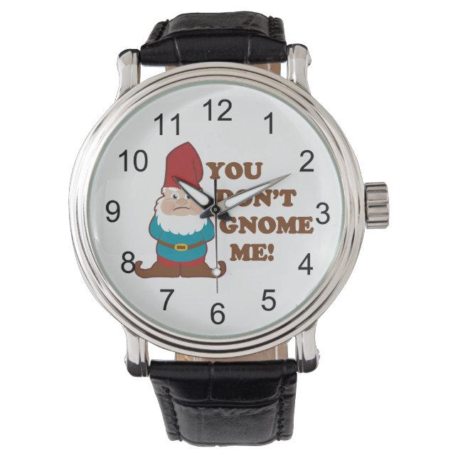 Montre Vous Ne Me Gommez Pas ! (devant)