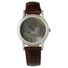 Vue des chutes d'eau à Tivoli (par Bidauld)