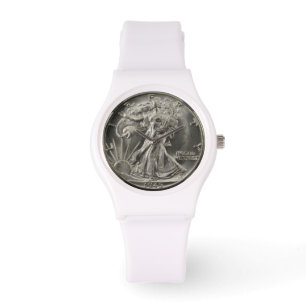 Montre Walking Liberty à moitié dollar Watch
