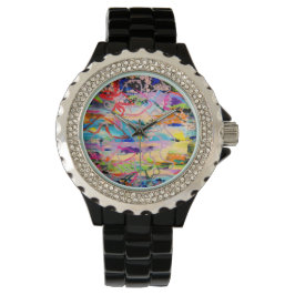 Montre Warm Layers by Lydia's Art Sangria