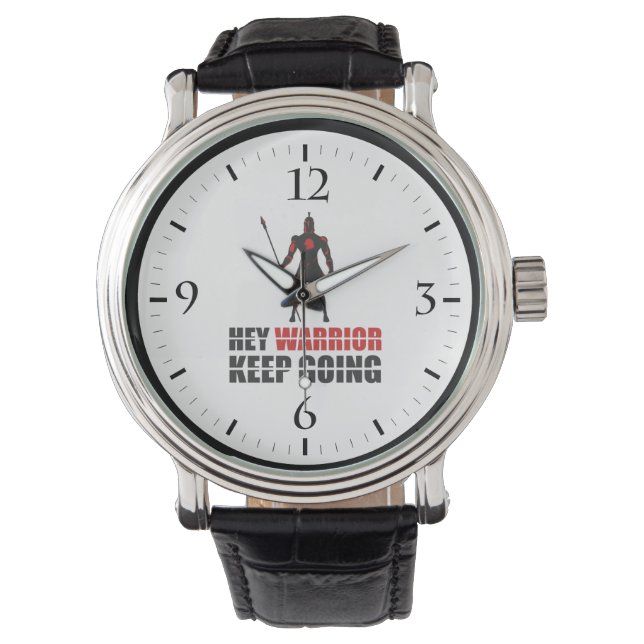 Montre Warrior keep going (devant)