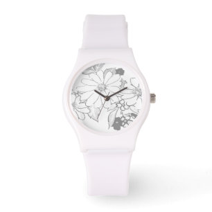 MONTRE WATCH WATCH FLOWER DESIGN