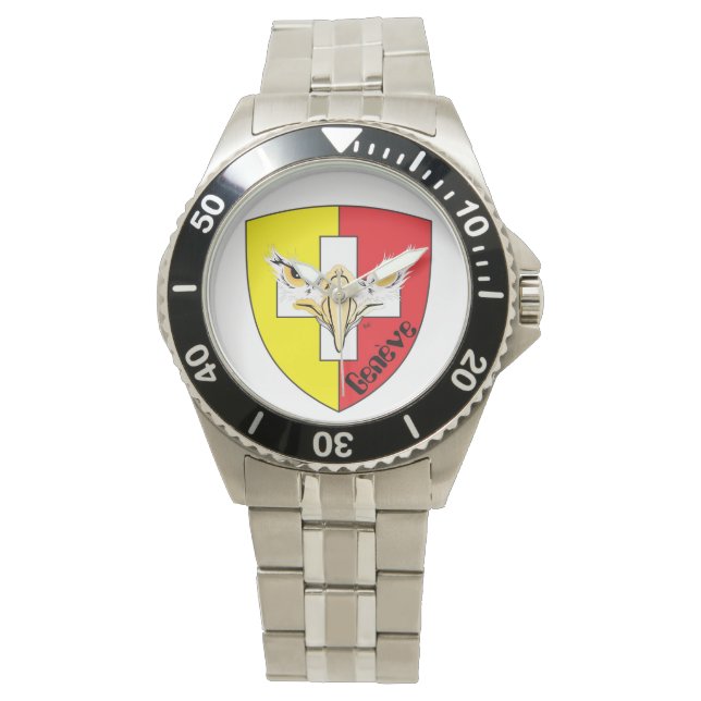 Montre Watch with Swiss Design Switzerland (devant)