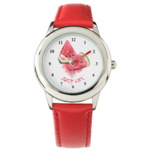 Montre Watermelons Watch Red Sweet Gift