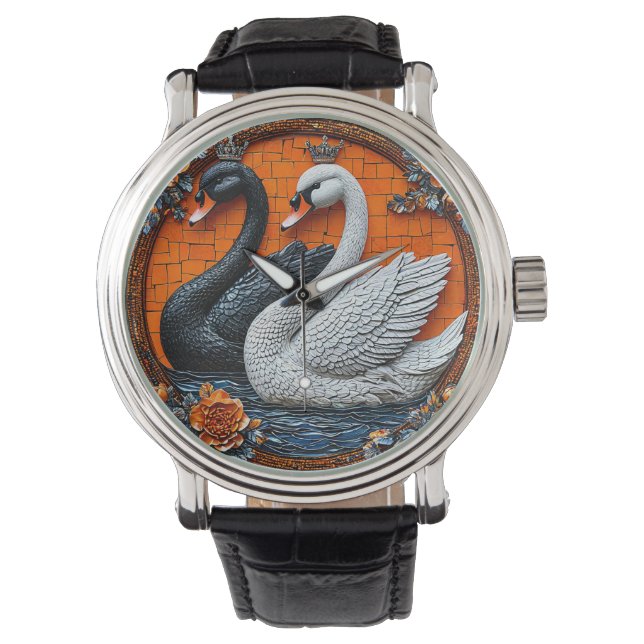Montre Wedding swans (devant)