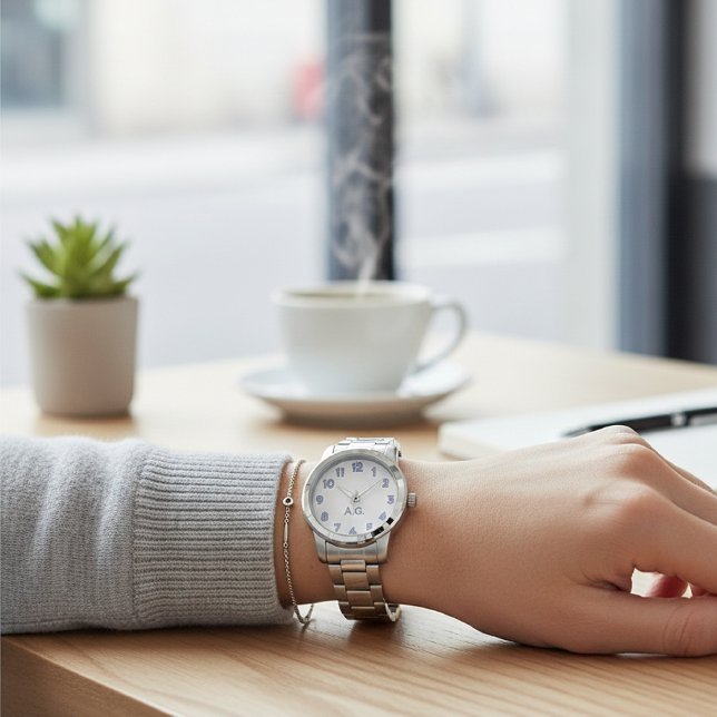 Montre Wellness Waters Wristwatch - Reflective Steel  (Créateur téléchargé)