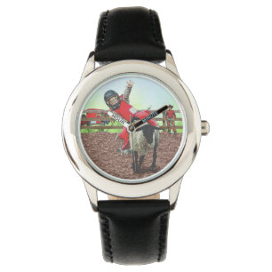 Montre Western Rodeo Cowboy Cowgirl Mutton Buston