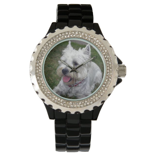 Montre Westie Chien Watch (devant)