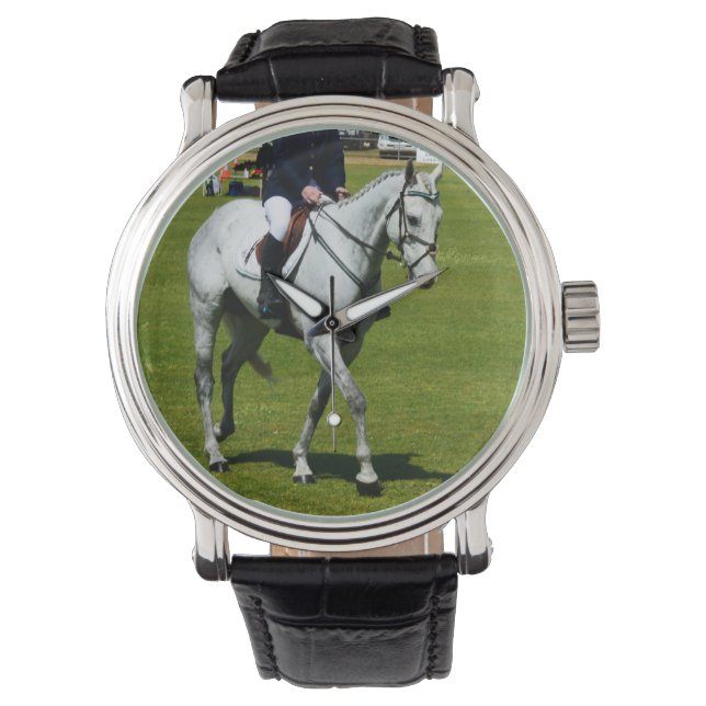 Montre White Show, Pony, (devant)
