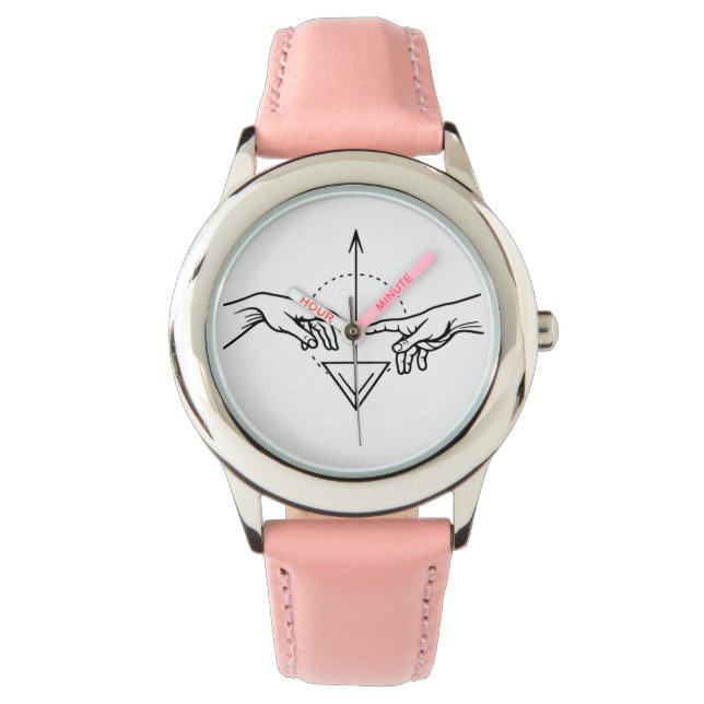 Montre WhiteNBlack logo (devant)