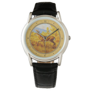 Montre Whitetail Deer Golden Aspen Woods