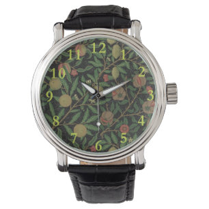 Montre William Morris grenade classique fruits