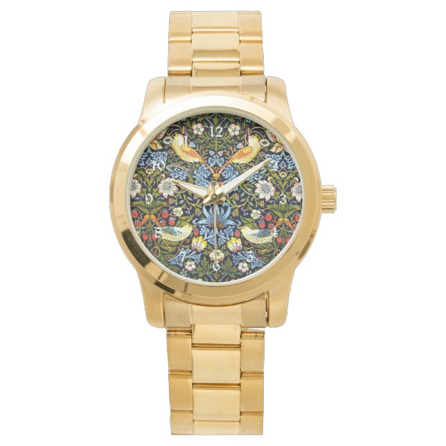 Montre William Morris - Strawberry Thief, (devant)